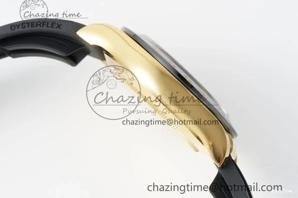 MiroTime 0429 Daytona 116518 BTF 1:1 Best Edition Paul Newman Black YG Dial on Oysterflex Rubber Strap SA4130 V Modern 2259